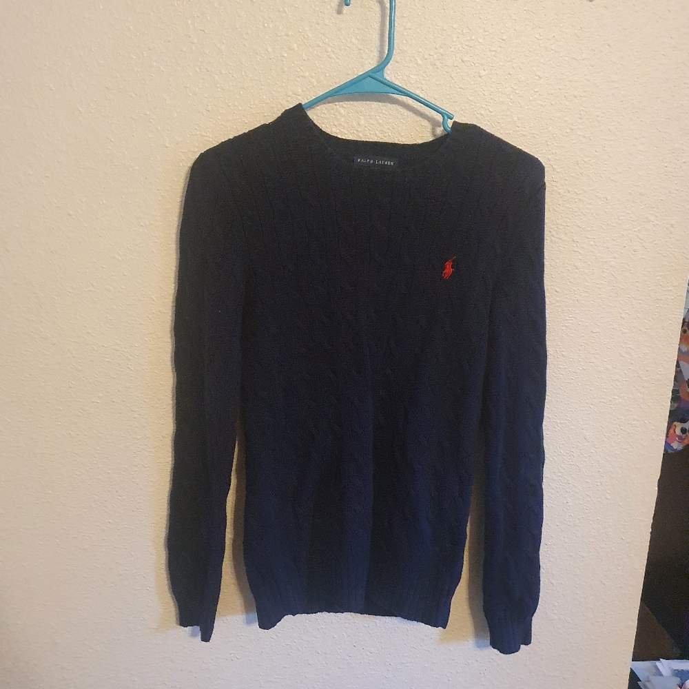 Polo RL navy sweater